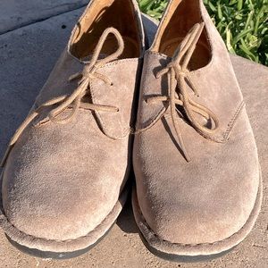 Naturalizer Natural Soul Jive Oxfords Tan Suede